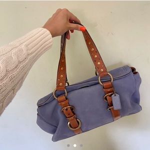 BABY BLUE COACH BAG